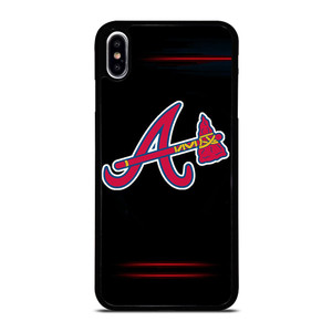 ATLANTA BRAVES ICON BASEBALL TEAM iPhone XS Max Case Cover