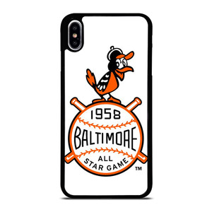 BALTIMORE ORIOLES LOGO BASEBALL TEAM 1958 iPhone XS Max Case Cover