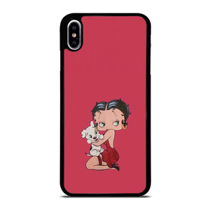 BETTY BOOP AND PUDGY CARTOON iPhone XS Max Case Cover