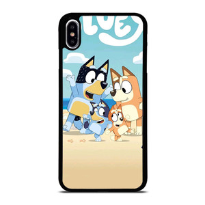 BLUEY HEELERS FAMILY CARTOON iPhone XS Max Case Cover