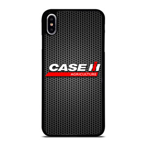 CASE IH LOGO AGRICULTURE ICON METAL iPhone XS Max Case Cover
