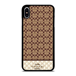 COACH NEW YORK LUXURY FASHION LOGO iPhone XS Max Case Cover