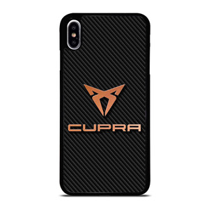 CUPRA CAR LOGO CARBON iPhone XS Max Case Cover CUPRA CAR LOGO CARBON iPhone XS Max Case Cover