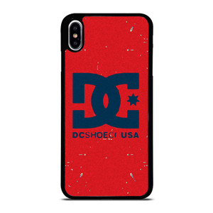 DC SHOE USA LOGO RED iPhone XS Max Case Cover