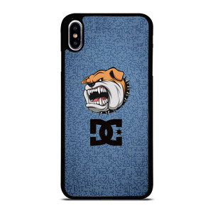 DC SKATE SHOES LOGO BULL DOG iPhone XS Max Case Cover