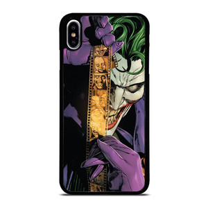 JOKER WITH FILM DC BATMAN CARTOON iPhone XS Max Case Cover