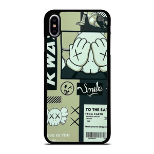 KAWS SMILE iPhone XS Max Case Cover