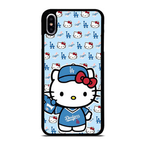 LA DODGERS HELLO KITTY iPhone XS Max Case Cover