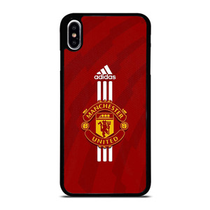 MANCHESTER UNITED FC FOOTBALL LOGO ADIDAS iPhone XS Max Case Cover