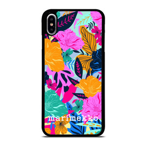 MARIMEKKO FLOWER COLORFUL PATTERN iPhone XS Max Case Cover