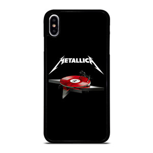METALLICA BAND LOGO TURNTABLE iPhone XS Max Case Cover