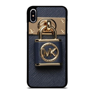 MICHAEL KORS LOGO MK PADLOCK iPhone XS Max Case Cover