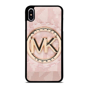 MICHAEL KORS LOGO MK PINK iPhone XS Max Case Cover