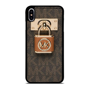 MICHAEL KORS MK LOGO PADLOCK iPhone XS Max Case Cover MICHAEL KORS MK LOGO PADLOCK iPhone XS Max Case Cover