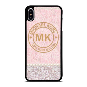 MICHAEL KORS MK LOGO PINK iPhone XS Max Case Cover MICHAEL KORS MK LOGO PINK iPhone XS Max Case Cover