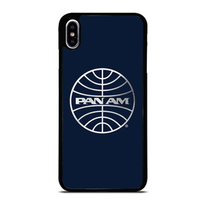 PAN AM LOGO AIRLINE AMERICAN AIRWAYS iPhone XS Max Case Cover
