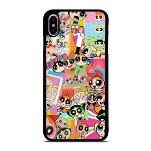 POWERPUFF GIRLS CARTOON NETWORK COLLAGE iPhone XS Max Case Cover