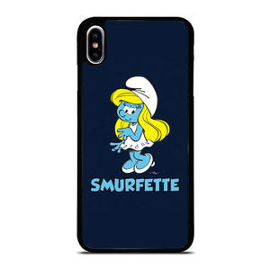 SMURFETTE SMURF GIRL CARTOON iPhone XS Max Case Cover