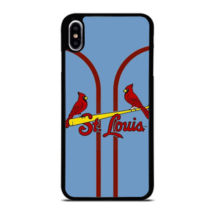ST LOUIS CARDINALS LOGO BASEBALL TEAM iPhone XS Max Case Cover ST LOUIS CARDINALS LOGO BASEBALL TEAM iPhone XS Max Case Cover