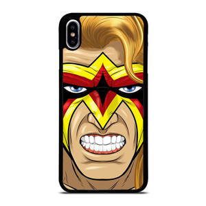 ULTIMATE WARRIOR WWE FACE CARTOON iPhone XS Max Case Cover ULTIMATE WARRIOR WWE FACE CARTOON iPhone XS Max Case Cover