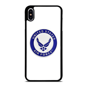 US AIR FORCE UNITED STATES LOGO iPhone XS Max Case Cover