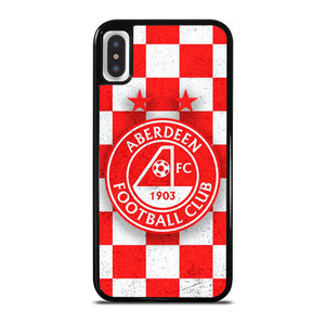 ABERDEEN FC LOGO SPFL FOOTBALL CLUB iPhone X / XS Case Cover ABERDEEN FC LOGO SPFL FOOTBALL CLUB iPhone X / XS Case Cover