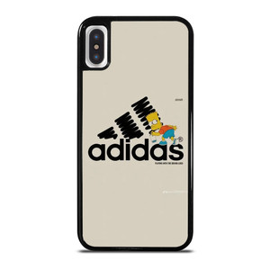 ADIDAS LOGO BART SIMPSONS iPhone X / XS Case Cover