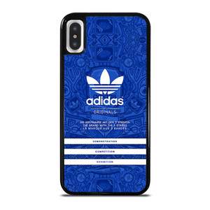 ADIDAS LOGO ORIGINALS BLUE iPhone X / XS Case Cover