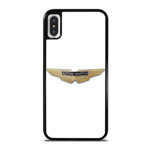ASTON MARTIN CAR GOLD LOGO iPhone X / XS Case Cover