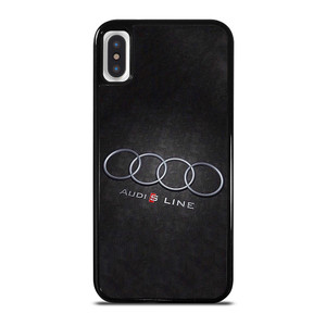 AUDI S LINE LOGO CAR ICON iPhone X / XS Case Cover