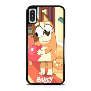 CHILLI HEELER BLUEY CARTOON SERIES iPhone X / XS Case Cover