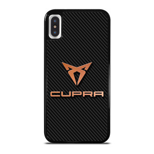 CUPRA CAR LOGO CARBON iPhone X / XS Case Cover CUPRA CAR LOGO CARBON iPhone X / XS Case Cover
