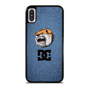 DC SKATE SHOES LOGO BULL DOG iPhone X / XS Case Cover
