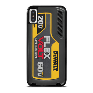 DEWALT TOOL FLEXVOLT BATTERY iPhone X / XS Case Cover