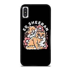 ED SHEERAN FLOWER CATS iPhone X / XS Case Cover