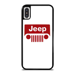 JEEP CAR LOGO RED iPhone X / XS Case Cover JEEP CAR LOGO RED iPhone X / XS Case Cover