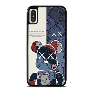 KAWS VIOLENT BEAR iPhone X / XS Case Cover