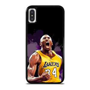 KOBE BRYANT 24 LA LAKERS iPhone X / XS Case Cover KOBE BRYANT 24 LA LAKERS iPhone X / XS Case Cover