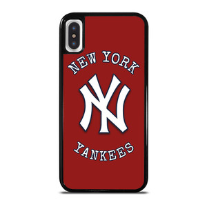 NEW YORK YANKEES BASEBALL LOGO RED iPhone X / XS Case Cover