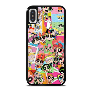 POWERPUFF GIRLS CARTOON NETWORK COLLAGE iPhone X / XS Case Cover