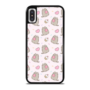 PUSHEEN CAT STRAWBERRY CAKE iPhone X / XS Case Cover