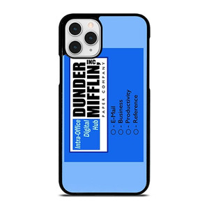 DUNDER MIFFLIN INTRA OFFICE DIGITAL HUB LOGO iPhone 11 Pro Case Cover