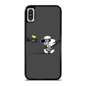 SNOOPY AND WOODSTOCK THE PEANUTS STAR WARS iPhone X / XS Case Cover SNOOPY AND WOODSTOCK THE PEANUTS STAR WARS iPhone X / XS Case Cover