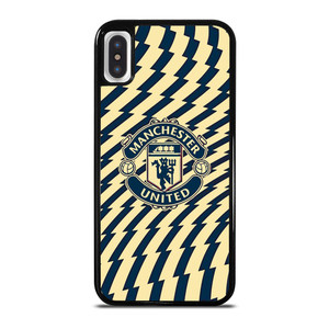 THE RED DEVILS FOOTBALL CLUB MANCHESTER UNITED FC LOGO iPhone X / XS Case Cover