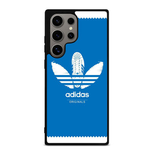 ADIDAS LOGO SHOES BLUE ORIGINALS Samsung Galaxy S24 Ultra Case Cover