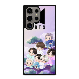 BTS BANGTAN BOYS KPOP KOREA CARTOON Samsung Galaxy S24 Ultra Case Cover