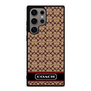 COACH NEW YORK BROWNLOGO PATTERN Samsung Galaxy S24 Ultra Case Cover COACH NEW YORK BROWNLOGO PATTERN Samsung Galaxy S24 Ultra Case Cover