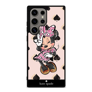 KATE SPADE NEW YORK LOGO MINNIE MOUSE DISNEY Samsung Galaxy S24 Ultra Case Cover