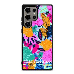 MARIMEKKO FLOWER COLORFUL PATTERN Samsung Galaxy S24 Ultra Case Cover