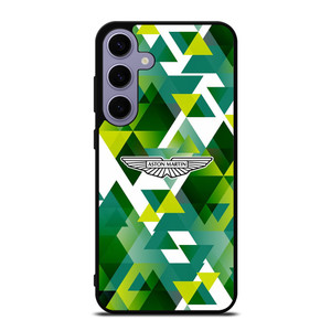 ASTON MARTIN LOGO GREEN TRIANGLE Samsung Galaxy S24 Plus Case Cover